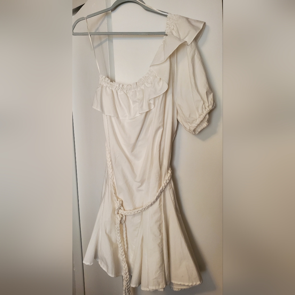NWT Rhode For TARGET Assymetrical White Dress Size Xl